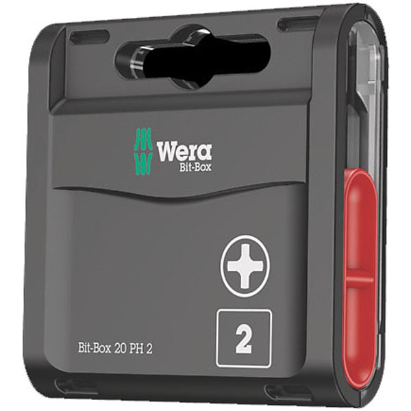 Wera Bit-Box 20 PH - 20x PH 2 x 25mm