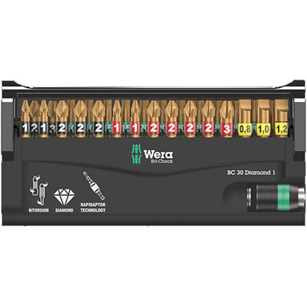 Wera Bit-Check 30 Diamond 1 (30 piece)