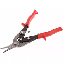 Wiss M-1R Left Tin Snips Red