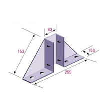Delta Base Plate - Single - 215x153x43mm