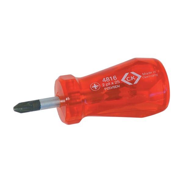 CK 4816 Pozi Screwdriver Stubby - Pz1 X 25mm