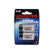 C Rechargeable Batteries - Pack 2