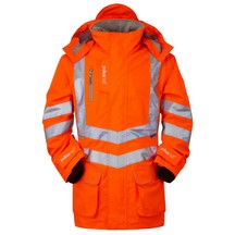 Pulsar Hi-Vis Unlined Storm Coat - Gort - Orange