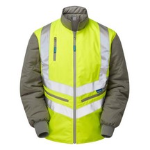 Pulsar Hi Vis Interactive Bodywarmer - Yellow