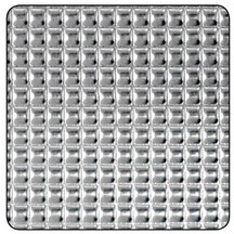 Raw Aluminium Diamond Panel