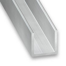 Raw Aluminium U Profile