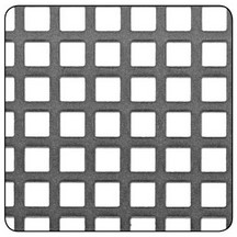 Raw Steel Square Perforated