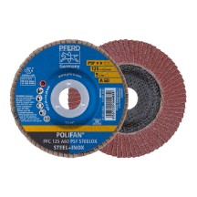 PFERD STEELOX POLIFAN-Flap Discs 