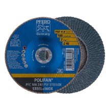 PFERD STEELOX POLIFAN-Flap Discs 