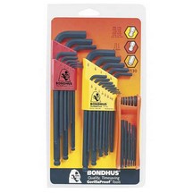 Bondhus Triple Allen Key Set - Metric & Imperial