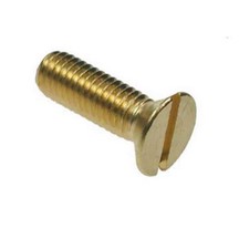 Brass Countersunk Machine Screw