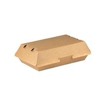 Hinged Kraft Food Box CB3