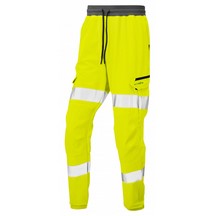 Leo JT01 Hi-Vis Jogging Pants - Yellow