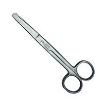 Stainless Steel Scissors Blunt End - 5in