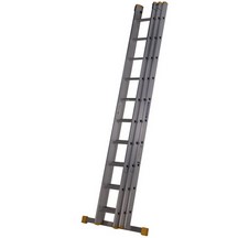 Werner Box Section Extension Ladder - 3 Section