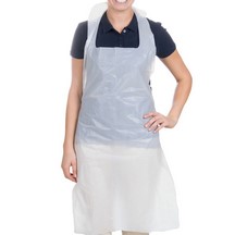 White Disposable Aprons X 100