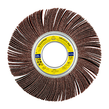 Klingspor SM611 Abrasive Mop Wheel - Paint, Varnish, Filler, Wood, Plastic and Metals