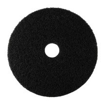 Floor Pad Black For Thorough Stripping/Cleaning