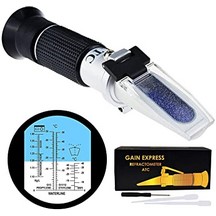 Hand Held Optical Refractometer Coolant Water Tester 