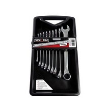 Spectre Chrome Vanadium Metric Combination Spanner Set