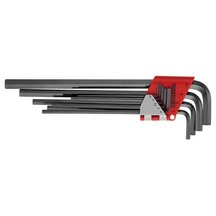 Teng Tools 9 Piece Extra Long Metric Hex Key Set