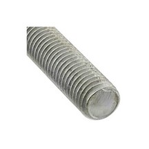 Zinc Steel Threaded Rod 1M