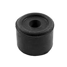 Black Rubber Door Stop - 35mm