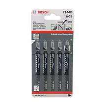 Bosch T144D Wood Jigsaw Blades x 5 