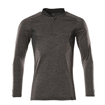 Mascot Dark Anthracite/Black  Accelerate Long Sleeve Polo Shirt 