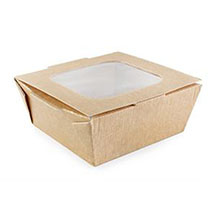 Food To Go Box with Window - Medium