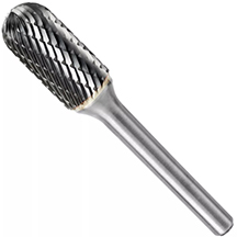 Garryson Ball Nosed Cylinder Diamond Cut Tungsten Carbide Burr GT3500D
