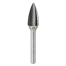 Garryson Single Cut Pointed Tree Brazed Universal Burr GT8500D
