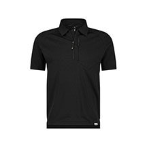 Dassy Madidi Black Zip Polo Shirt 