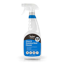 H4 Glass and Stainless Steel Cleaner 