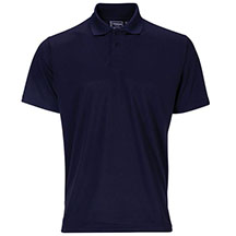 Supertouch Navy Bird Eye Polo Shirt 