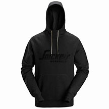 Snickers 2894 Logo Hoodie - Black