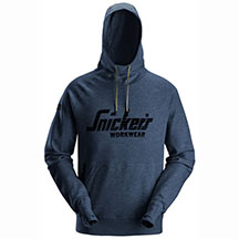 Snickers 2894 Logo Hoodie - Navy
