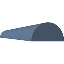 Mild Steel Convex Half Round Bar