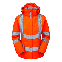 Pulsar Ladies Rail Spec Storm Coat - Orange - C/W Free Overtrousers