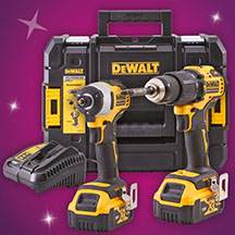 18V Combi & Impact Drill Twin Pack
