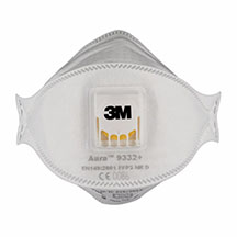 3M Aura Particulate Valved Respirator - 10 Pack