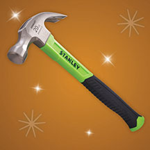 567G (20Oz) Hi-Vis Claw Hammer