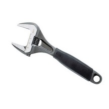 Bahco Adjustable Wrench Extra Wide Jaw 