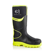 Buckbootz Hi-Vis Safety Wellington Boot - Yellow