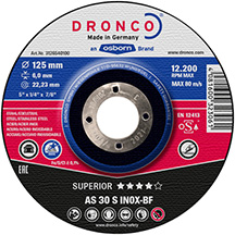 Dronco AS30S Inox Grinding Disc