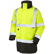 Leo Tawstock Hi Vis Jacket - Yellow