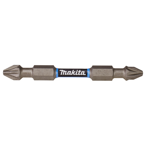 Makita E-06292 PZ2 x 65mm 1/4" Double-end Torsion Screw Bit Impact Premier 