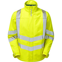 Pulsar Interactive Hi Vis Softshell Jacket - Yellow