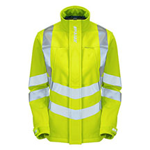 Pulsar Women's Hi Vis Yellow Traffic Jacket - Yellow