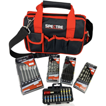 Spectre 17231 Wood, Metal, Masonry Drill and Screwdriver Kit 
